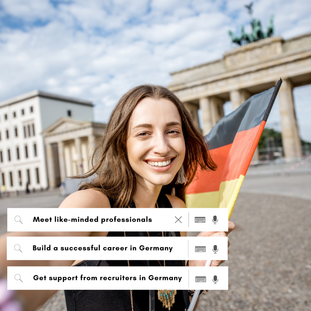 Girl looking for a job in Germany