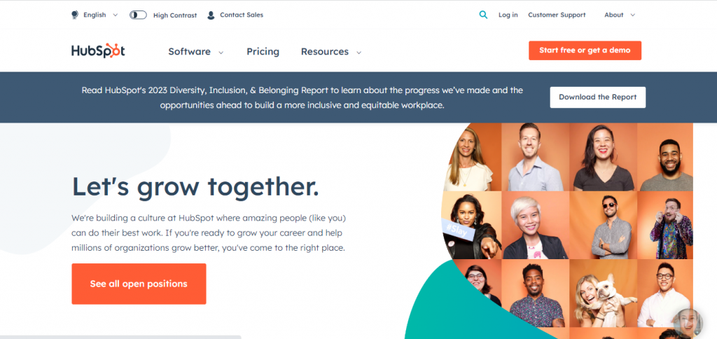 Hubspot Career Page